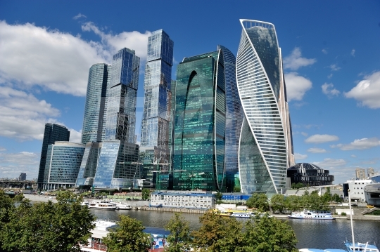 Деловой центр “Москва-Сити”