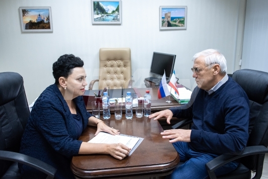 Встреча Анатолия Аксакова с Ириной Яблучанской