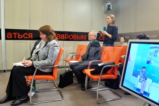 Пресс-конференция Анатолия Аксакова