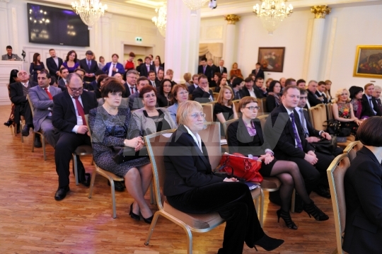 Торжественный прием по случаю 22-й годовщины деятельности Ассоциации региональных банков России и встречи Нового года